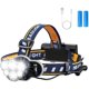 thumbnail image 1 of Lámpara Frontale Super Lumineuse, Lámpara Torche LED Lámpara Recargable Frontale LED con 6 LEDs 12000LM 8 Modos de Iluminación con Cable USB y 2 Baterías Zhivalor OTTO-LYL-0391, 1 of 4