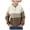 Brown, variant on Boys Long Sleeve Kids' Quarter Length Zipper Collar Pullover Sweater Boys' Long Sleeve Cotton Knit Top(Gray,10-11 Years)