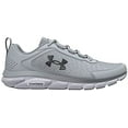 thumbnail image 2 of Under Armour Men's UA Charged Assert 9 Wide (4E) Running Shoe Mod Gray/White/White - 3024857-101, 2 of 4