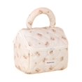 thumbnail image 2 of Bolsa de maquillaje acolchada de viaje, organizador de maquillaje, bolsa de lavado con doble cremallera, portátil para Oso, 2 of 9