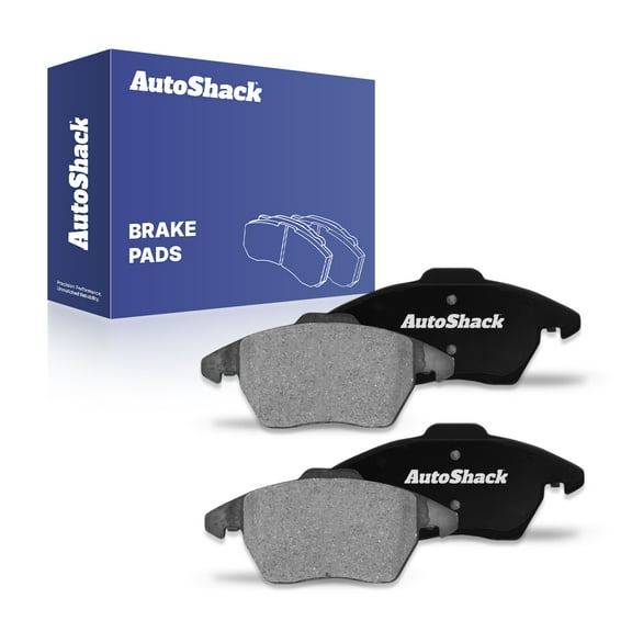 AutoShack Front Ceramic Brake Pad Set for Volkswagen, Jetta 2011-2018 Beetle 2012-2019, FWD L4 1.4L 1.8L 2.0L L5 2.5L