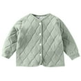 thumbnail image 4 of Annhoo Boys Girl's Winter Clothes Kids Casual Button Front Long Sleeve Thickened Jackets Comfy Warm Outwear, 4 of 4