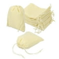 thumbnail image 1 of Uxcell 20 Pcs Bolsa de Terciopelo con Cierre de Cordón, 4 x 4.7 Pulgadas, Bolsas de Regalo de Terciopelo para Favor de Boda, Empaque de Joyas, Organización y Almacenamiento, Amarillo, 1 of 7