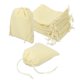 thumbnail image 1 of Uxcell 20 Pcs Bolsa de Terciopelo con Cierre de Cordón, 4 x 4.7 Pulgadas, Bolsas de Regalo de Terciopelo para Favor de Boda, Empaque de Joyas, Organización y Almacenamiento, Amarillo, 1 of 7
