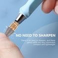 thumbnail image 2 of MasteelfCA 50Pcs Inkless Pencil Refill Heads Everlasting Pencil Replacement Refill Nibs Students Pencil Refills, 2 of 7