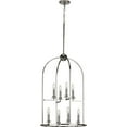 thumbnail image 3 of P500122-031-Progress Lighting-Seneca - 8 Light in Farmhouse style - 19.63 Inches wide by 32 Inches high-Black Finish    -Traditional Installation, 3 of 7