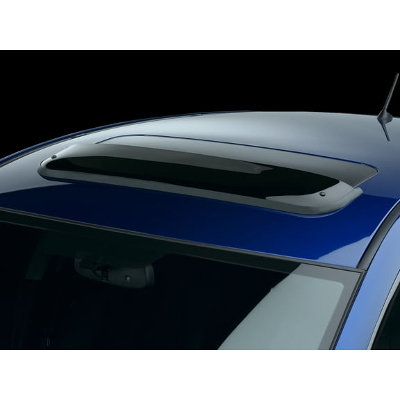 WeatherTech Custom Fit Sunroof Wind Deflectors compatible with Mazda CX-9, CX-7 - Dark Tint