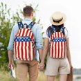 thumbnail image 4 of Fotbe America Flags2 Mochila de Lona con Estampado, Mochila Duradera, Mochila Versátil de Alta Calidad, Mochila Compacta Vintage-Medium, 4 of 5
