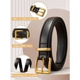 thumbnail image 6 of Timarkment Womens Belts Black Belts for Women with Gold Buckle Womens Belts for Jeans ,Black and Brown,2Pcs, 6 of 7
