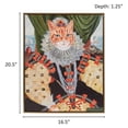 thumbnail image 5 of Madison Park Royal Cat Portrait Renaissance Style Framed Canvas Wall Art, Queen Belle, 16.5"W x 20.5"H, 5 of 8