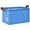 Blue Geo, variant on Foldable Iron Frame Open Home Storage Bins 16.9×11.4×10 Inch Waterproof Nice Cube Shelf Baskets Blue Geo