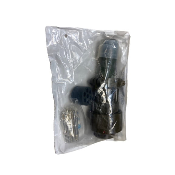 CA3106E20-15SBF80 Circular Connector, CA-B, Straight Plug, 7 Contacts, Crimp Socket, Reverse Bayonet, 20-15