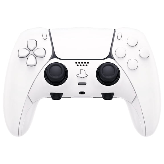 Soft White MODDEDZONE EDGE Controller for PS5 with Exclusive and Unique Designs