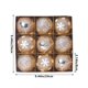 thumbnail image 3 of Puntoco Liquidación De Adornos Decorativos Navideños Bolas De Regalo Impresas Para Árboles De Navidad Diseños Creativos Exquisitos Bolas Navideñas Decoración De Lugares Navideños Bolas Navideñas, 3 of 6