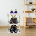 thumbnail image 1 of Czzoypi Shoe Rack Multi Layer Shoe Rack Household Small Shoe Cabinet Economic Dormitory Door Shoe Rack Installation Folding Shoe Cabinet, 1 of 5