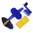 thumbnail image 3 of Kit de limpieza estable de piel de caballo, kit de limpieza estable de 6 piezas Kit de cepillo de limpieza estable Juego de limpieza Tecnología avanzada, 3 of 12