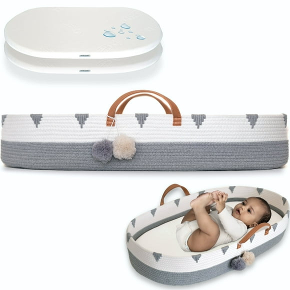 Vesta Baby Corde de Coton Set de Panier à Langer pour Bébé