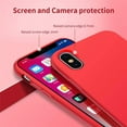 thumbnail image 4 of Designed for iPhone Xs Max Silicone Case, Protection Shockproof Dustproof Anti-Scratch Phone Case Cover for iPhone Xs Max, Liquid Silicone Phone Case (Red), 4 of 6