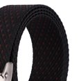 thumbnail image 4 of Men Belt Nylon Fashion Alloy Work Belt Web Belt with Automatic Slide Buckle, 4 of 10