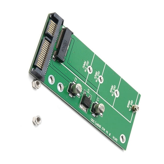 Hard Disk M.2 Adapter M.2 SATA3 Adapter Risers M.2 to SATA3 Adapter M.2 Converter
