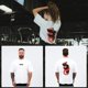 thumbnail image 1 of Nueva camiseta de gimnasio para Fitness, camisetas holgadas de algodón de gran tamaño para hombres, camisetas deportivas de culturismo de manga corta, camisetas de entrenamiento de verano para correr, 1 of 5