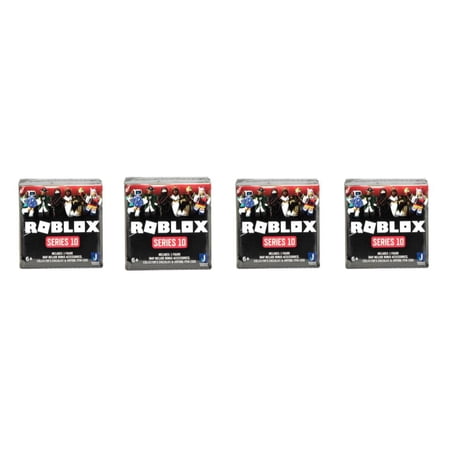 Lot of 4 |Roblox Mystery Figure Series 10 - Randomly Picked 4 Sealed Mystery Boxes