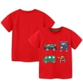 thumbnail image 3 of MXIEZI Baby Kids Crewneck T-Shirts for Boys Short Sleeve Cotton Summer Tees Comfortable and Breathable Tops for Toddler Boys 1-10 Years Casual and Stylish Shirts, 3 of 9