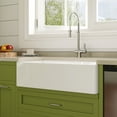 thumbnail image 2 of HOROW 36" L x 20" W Fireclay Farmhouse Kitchen Sink Undermount with Sink Grid and Basket Strainer, 2 of 14