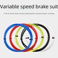 thumbnail image 2 of Trlreq Premium Bicycle Brake & Shift Cable Set: High Carbon Steel Inner Wire & Housing for Mountain/Road Bikes, Blue Brake Housing, Essential Components for Reliable Performance, Own Brand Quality,, 2 of 6