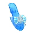 thumbnail image 4 of MERIGLARE Princess Dress up Shoes Decor Toy Slippers for Cosplay Themed Party Birthday blue, 4 of 8