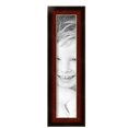 thumbnail image 2 of ArtToFrames 4" x 19" Matte Mahogany with Gold Accent Diploma Picture Frame, 4x19 inch Brown Wood Poster Frame (WOM-5109), 4 Pack, 2 of 6