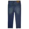 thumbnail image 2 of KIDSCOOL SPACE Big Boys Jeans,Elastic Band Inside Slim Fit Denim Pants,Blue,9-10 Years, 2 of 5