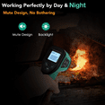 thumbnail image 3 of Infrared Thermometer Gun for Cooking, -58℉~716℉, Digital Laser Temperature Gun for Blackstone Pizza Oven Reptiles, IR Thermometer, Larger Font, LCD Backlit, 3 of 7