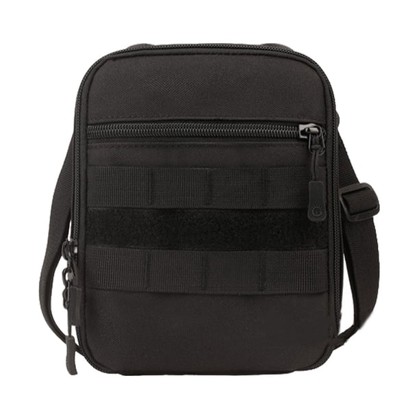 Naiovety Accesorio de bolsa organizador impermeable para exteriores, riñonera de camuflaje para el pecho, paquete de accesorios para acampar de viaje Escalada Negro Naiovety OD024219-01