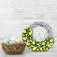 thumbnail image 5 of Up to 65% off Easter Eggs Decorations 25cm Easter Hanging Ornaments - Easter Bunny Wreath Acrylic Wreath Indoor Outdoor Easter Hanging Ornaments Home Front Door Party Decorations, 5 of 7