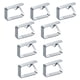thumbnail image 2 of Apmemiss 10 Pcs Tablecloth Clips, Picnic Table Clips, Stainless Steel Tablecloth Clips Ideal Table Cloth Cover Clamps for Home Outdoor Tables,Kitchen,Restaurant,Weddings,Picnic,Patio,Birthday Party, 2 of 6