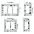 thumbnail image 2 of Yayeee Rocker Switch Wall Plate 1-Gang 4.6"x2.9" Home Decorative Outlet Cover, Cute Cat Faces, 2 of 6