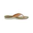 thumbnail image 2 of Vionic Womens Tide Patent Leather Flat Thong Sandals, 2 of 3