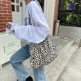 thumbnail image 6 of Hsqqdc Leopard Tote Bag Animal Print Large Capacity Hobo Shoulder Handbag for Daily Commuter Work Travel, 6 of 7