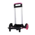 thumbnail image 5 of Backpack Trolley Hand Truck Rolling Cart Aluminum Alloy Adjustable Lightweight Design for School Travel Kids, 5 of 9