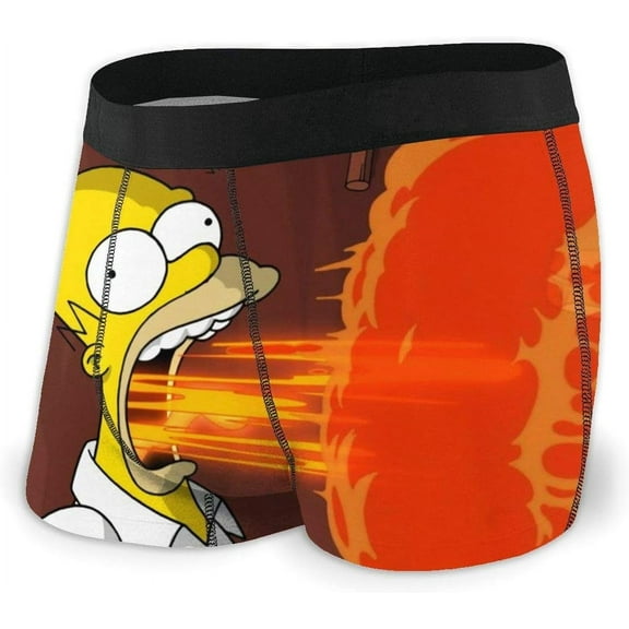 Simpsons Men's Boxer Shorts Soft Stretch Boxer Shorts Multipack Custom Made Anime