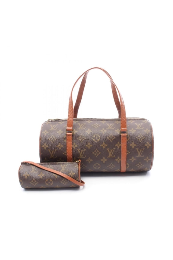 Pre-Owned Louis Vuitton Papillon 30 (older model) handbag, coated canvas and leather, Monogram...
