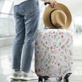 thumbnail image 2 of Pioneer Flower Floral Print Pattern Luggage Cover Fashion Suitcase Cover Baggage Covers Fit 25-28 Inch Luggage (Go Travel), 2 of 5