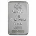 thumbnail image 4 of 5 gram Platinum Bar - PAMP Suisse Lady Fortuna (In Assay), 4 of 4