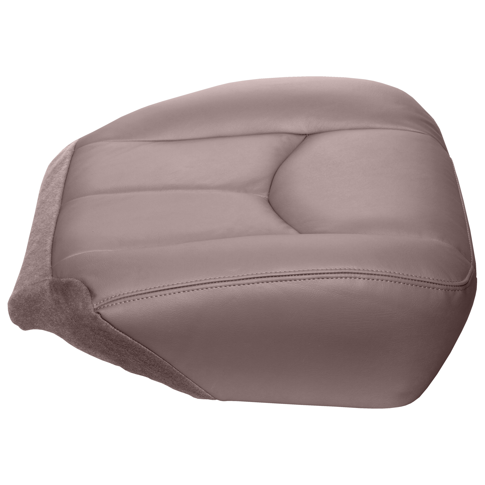 The Seat Shop Silverado Passenger Bottom OEM Fit Leather Seat Cover, Tan - image 2 of 2