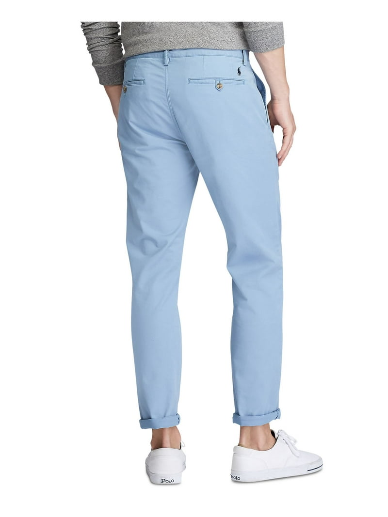 POLO Ralph Lauren ポロチノ　34 ブルーグレー POLO RALPH LAUREN Mens Light Blue Chino Pants 34 X 32