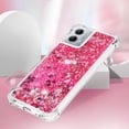 thumbnail image 5 of Case for Motorola Moto G 5G 2023 Case Glitter Cute Luxury Love Liquid Quicksand Clear Soft TPU Girls Women Stylish Bumper Shockproof Protective Cover for Moto G 5G 2023 Rose YB, 5 of 14