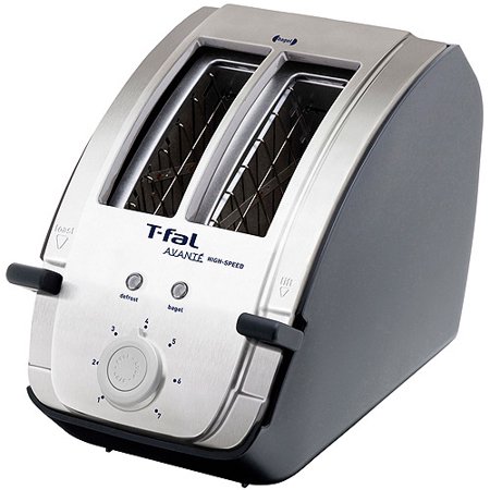 Avante Deluxe 2-Slice Toaster, Black