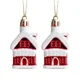 thumbnail image 3 of 2pcs Snowman Christmas Balls Ornaments Xmas Tree Hanging Bauble Pendant Christmas Decorations For Home New Year Party Navidad, 3 of 5