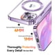 thumbnail image 5 of Funda Meifigno para iPhone 15 de 6.1 pulgadas, compatible con MagSafe, correa de muñeca, 5 of 6